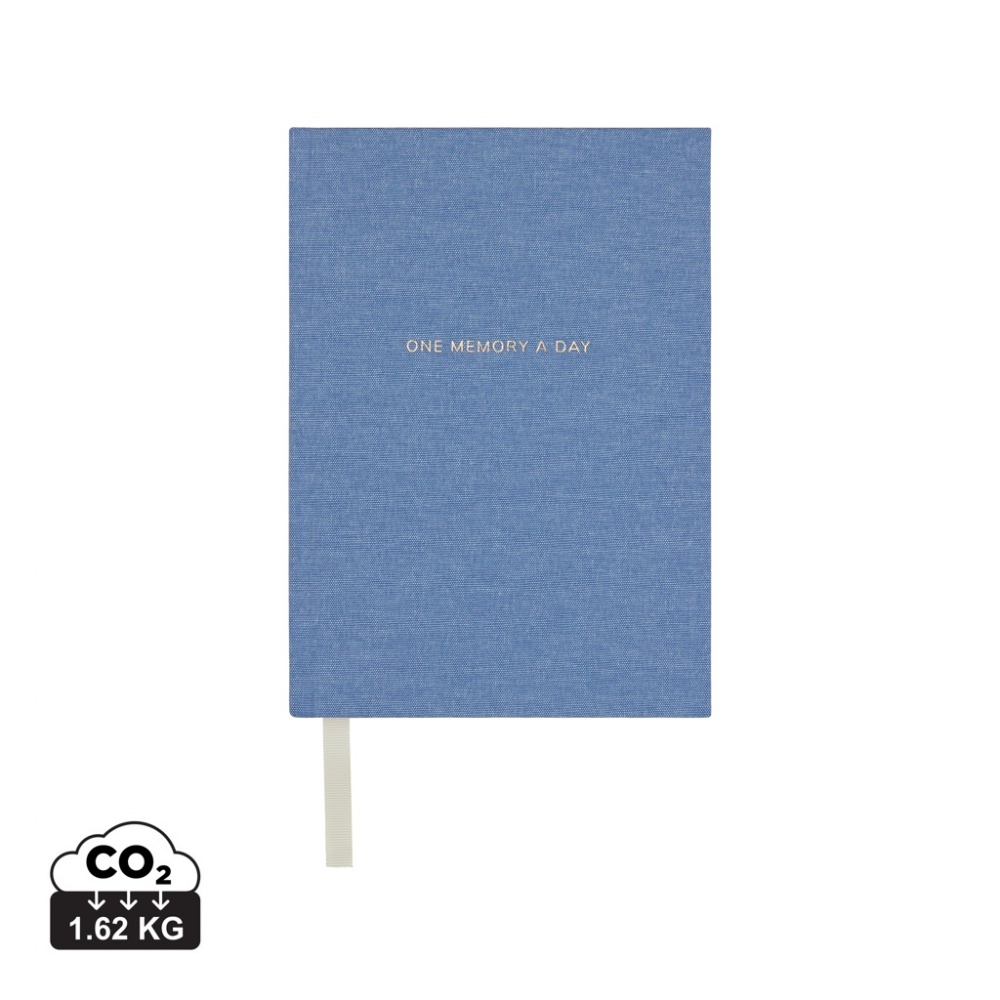 Logo trade promotional merchandise picture of: VINGA One memory a day GRS recycled paper journal